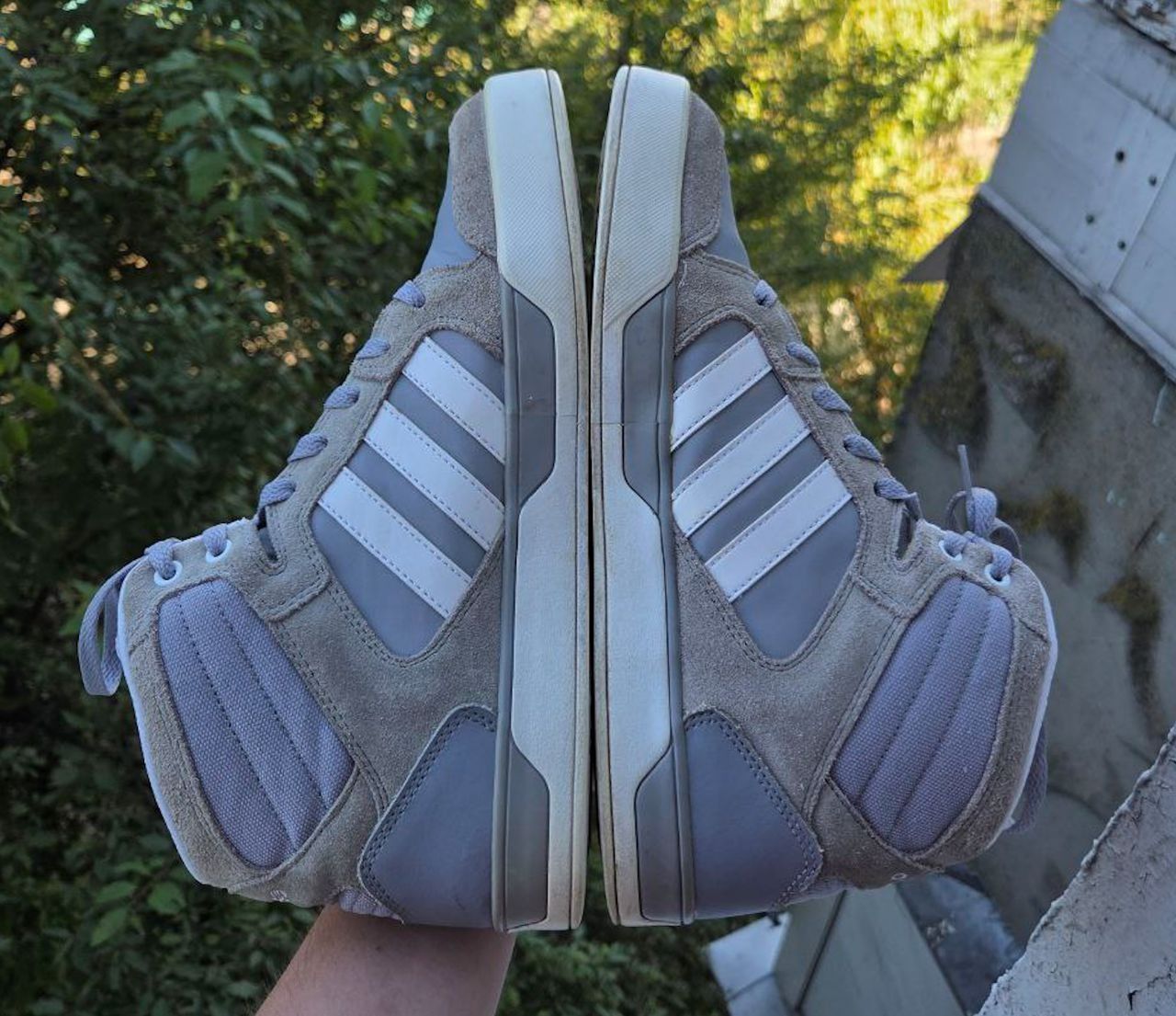 42.5р Adidas High кеди