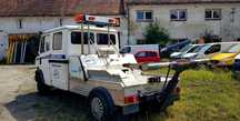 Mercedes 510 holownik Specjalny oryginał Widelec do holowania aut 91r