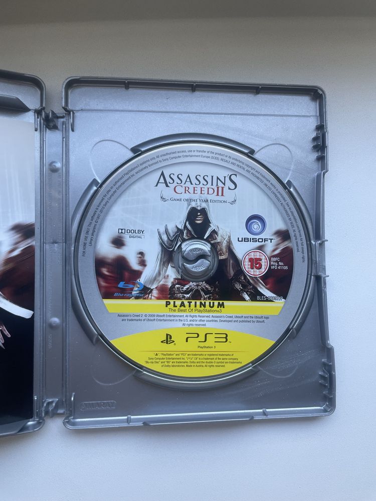 Assassin’s Creed II Platinum англійська версія + диск майнкрафт