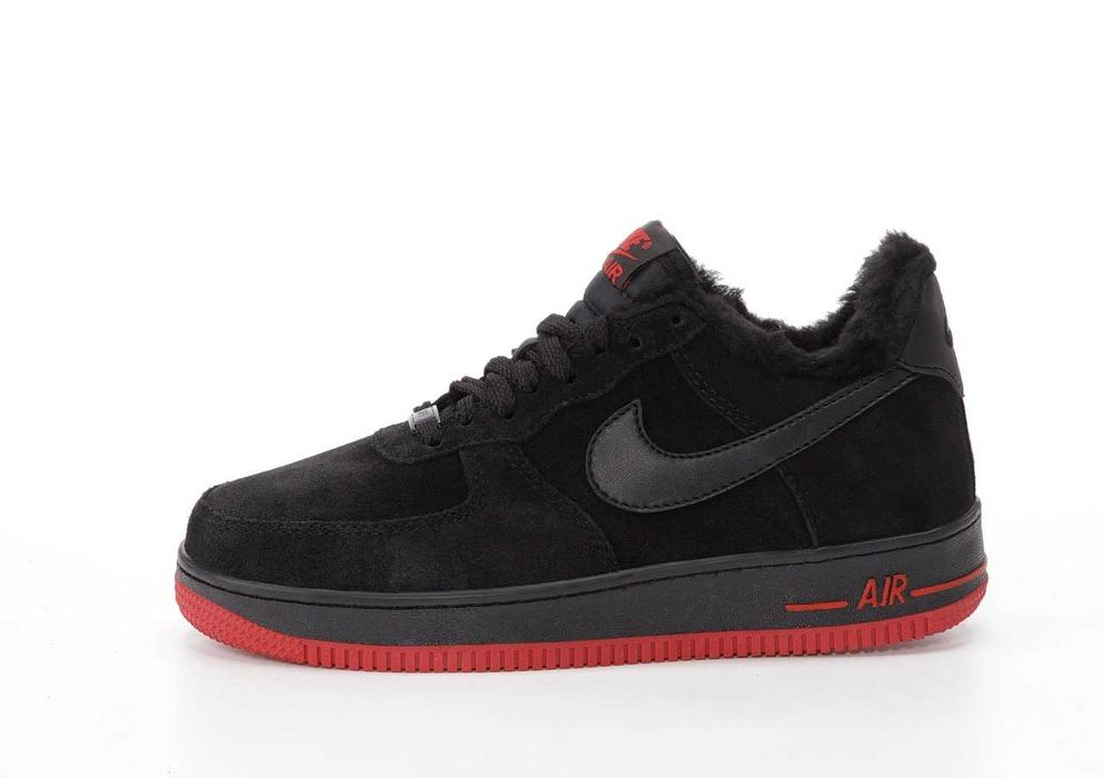 Зимние кроссовки Nike Air Force 1 Low Winter Fur зимові кросівки найк
