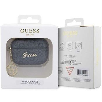 Oryginalne Etui GUESS 4G Charm Collection do Airpods Pro 2