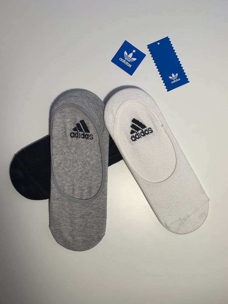 Zestaw skarpetek Adidas Performance - białe, czarne, szare skarpety