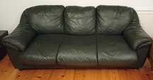 Sofa z prawdziwej skóry