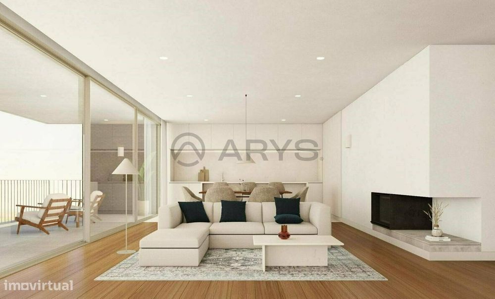 Apartamento T2 na Apúlia com Jardim/Logradouro