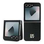 Etui Dkny Repeat Pattern Stack Logo Na Samsung Galaxy Z Flip6 - Czarne