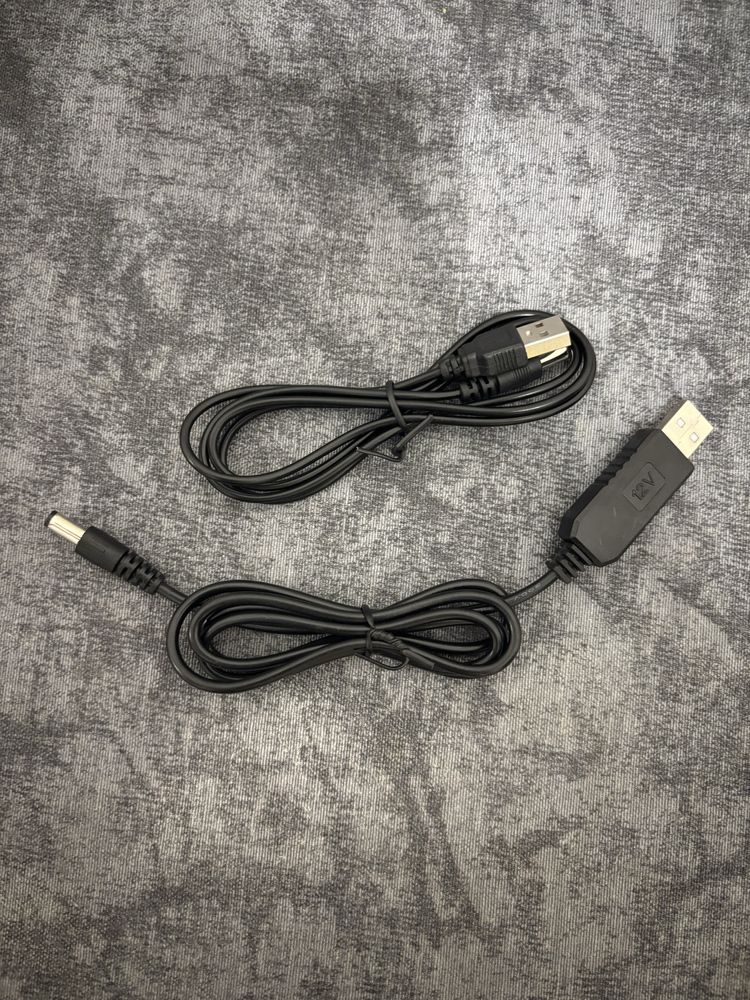 Шнури для роутера 5 і 12 v