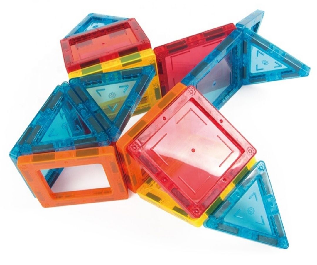 Klocki magnetyczne super zestaw