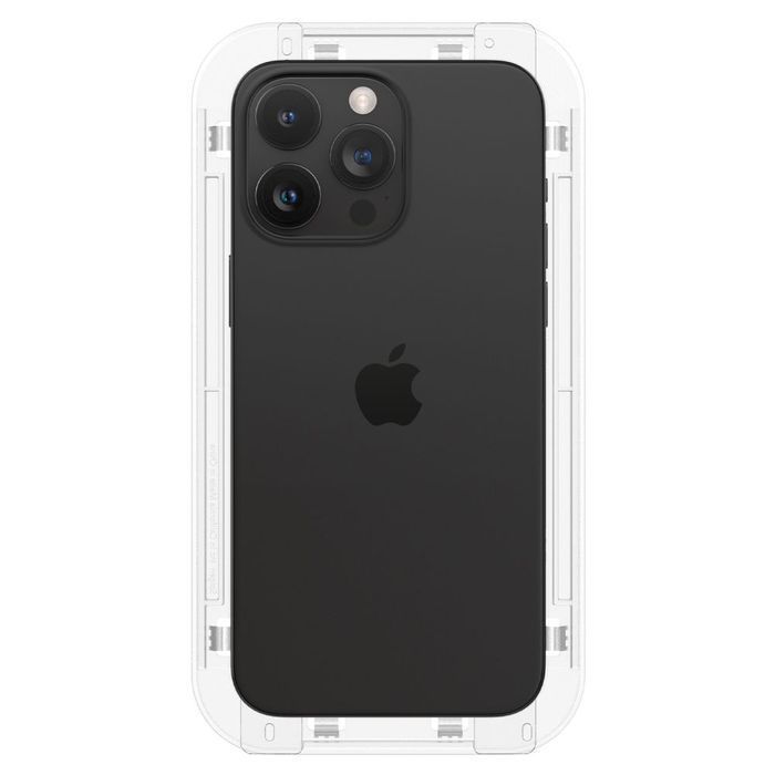 Szkło Hartowane Spigen Glas.tr EZ Fit 2-Pack do iPhone 15 Pro - Czarny