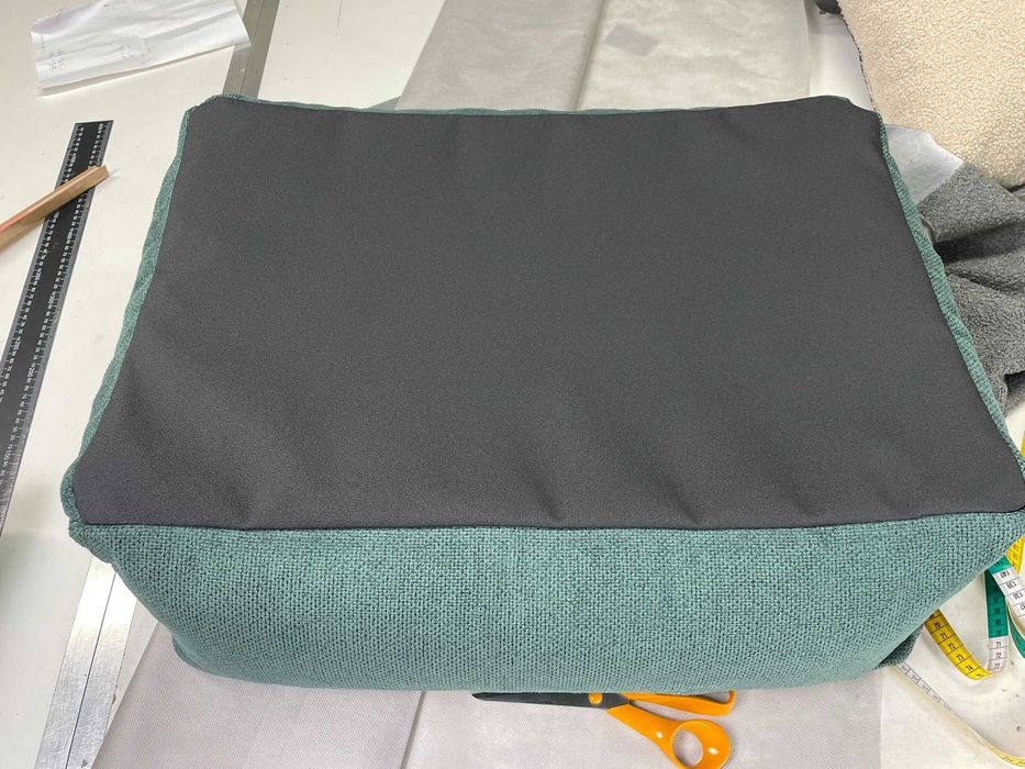 Nowe Legowisko Dla Psa M Zielone 75x60 cm Poduszka na Zamek OKAZJA