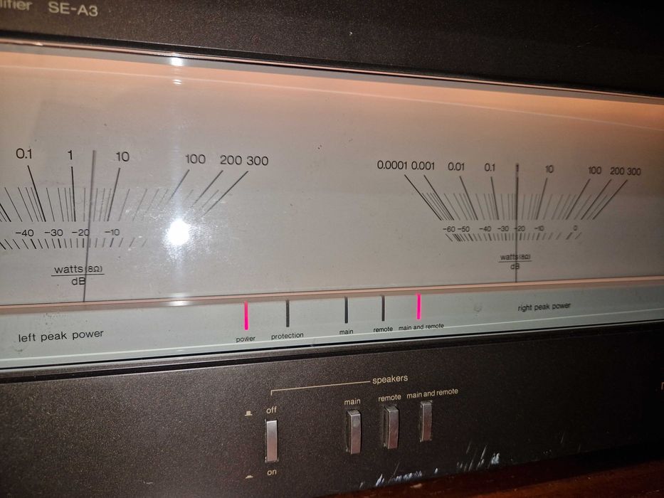 Technics SE-A3 końcówka wzmacniacz Kolekcja