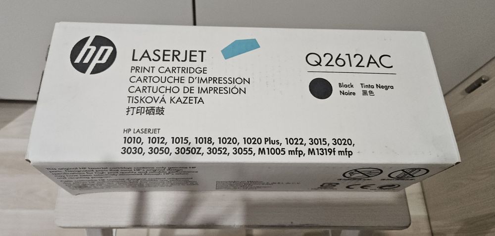 Toner czarny HP laserjet Q2612AC