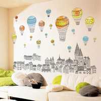 Декоративная наклейка на стену Воздушные шары