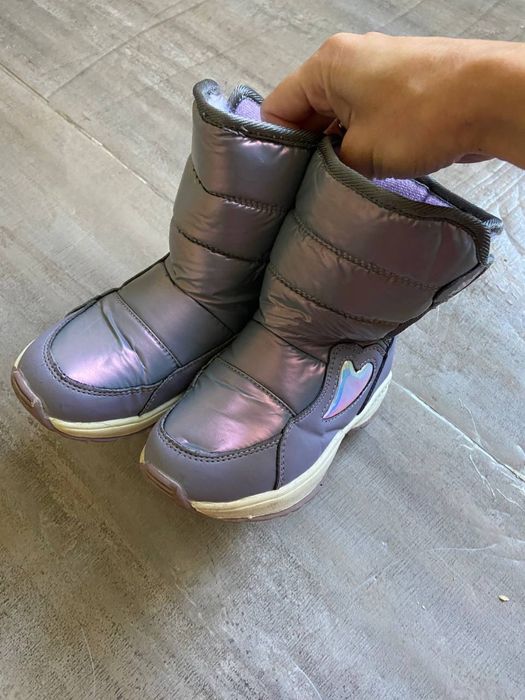 Дитячі речі чобітки зимові , теплий зимовий комбінезон