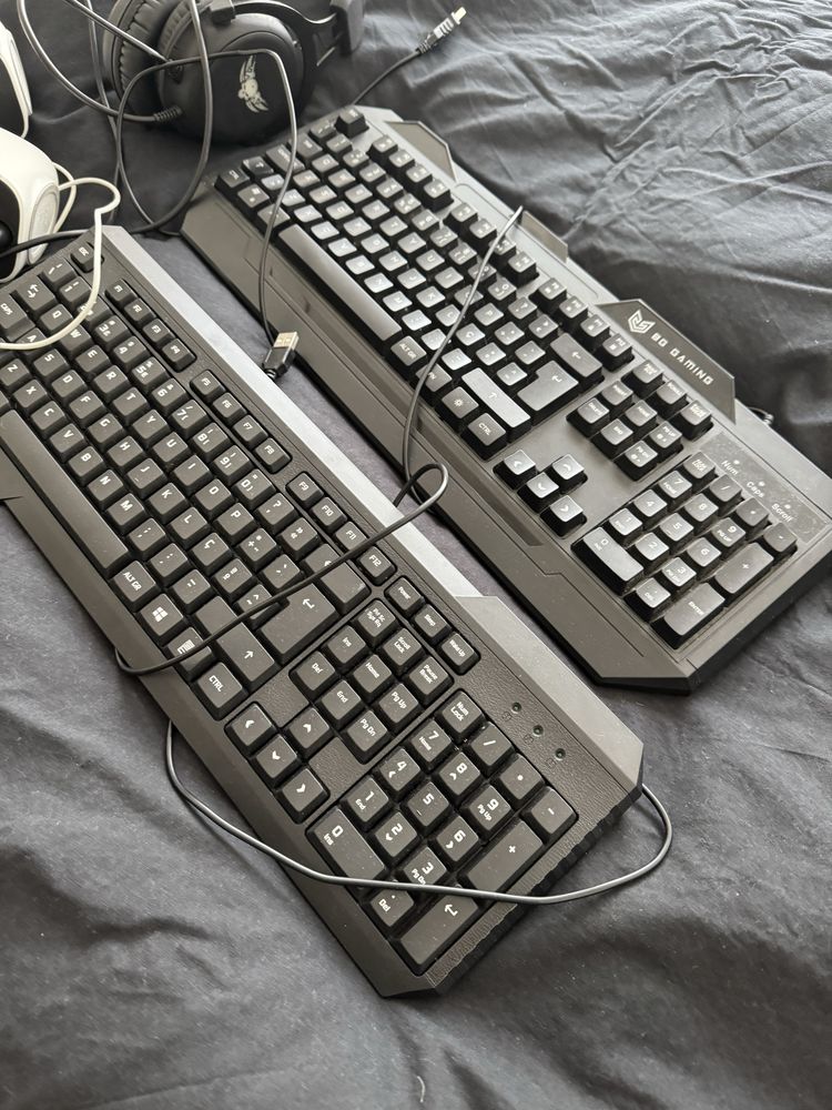 Fones, Teclados e Coluna