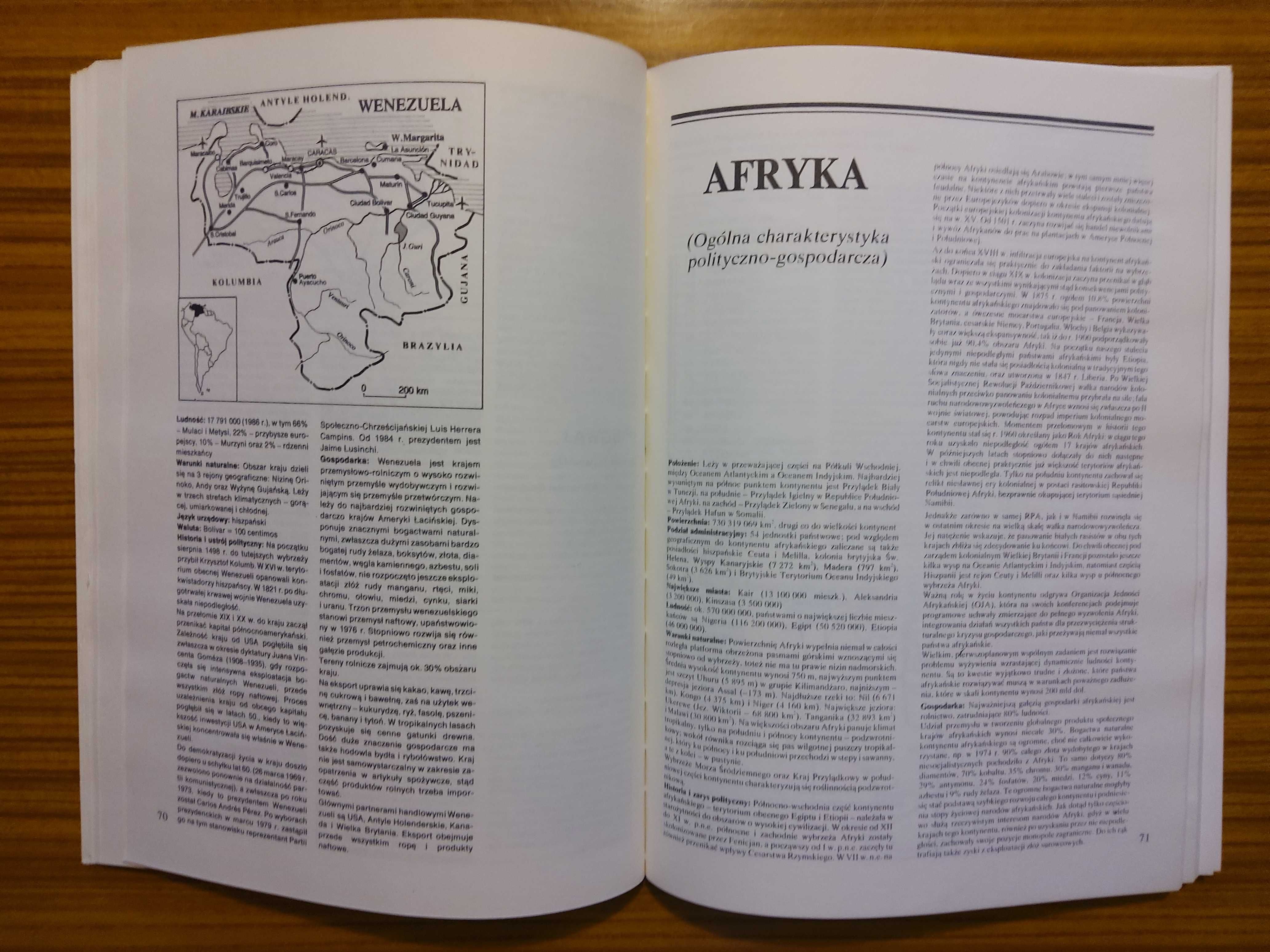 Polityczny atlas świata 1988 Nowe czasy wydanie specjalne