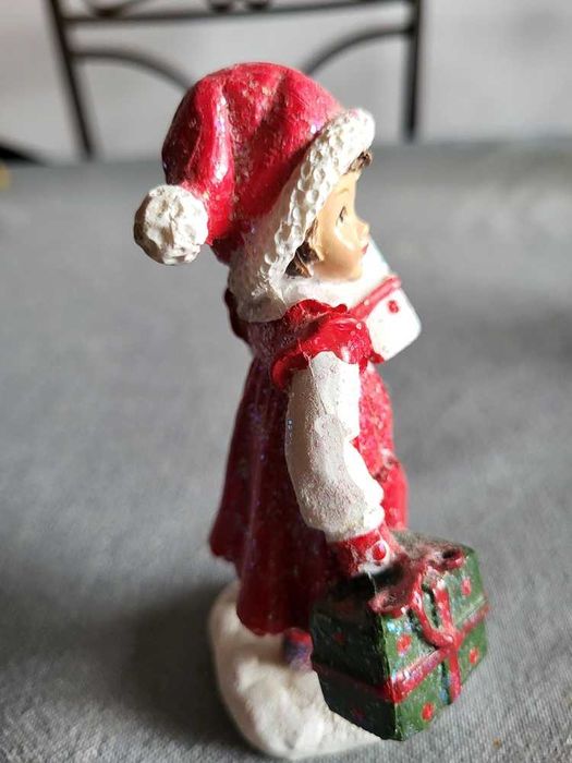 Boneca de Natal em Cerâmica
