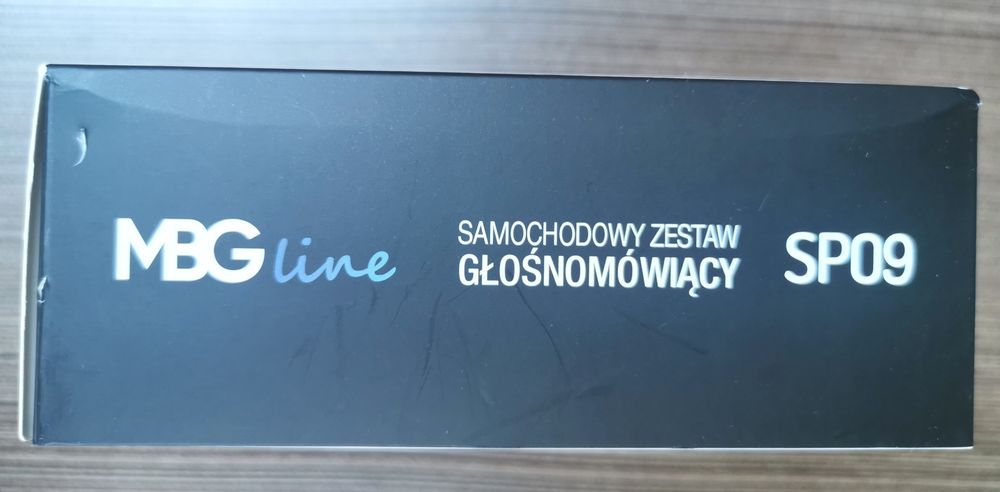 Zestaw głośnomówiący do samochodu nowy