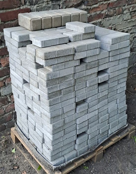 6m² Kostki brukowej 4 cm nowa