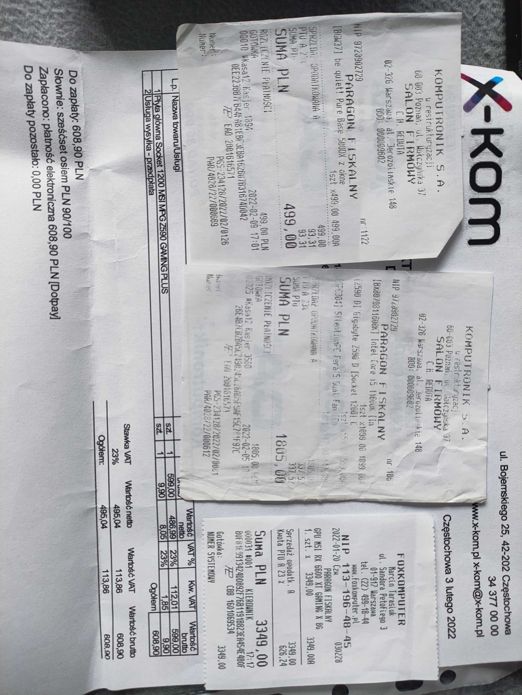Komputer do gier MOCNY i5 11gen 4,90 Ghz 32 GB Radeon 6600XT Gamingowy