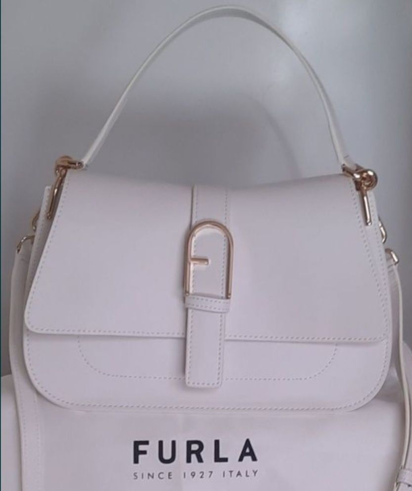 Сумка Furla  білого кольору
