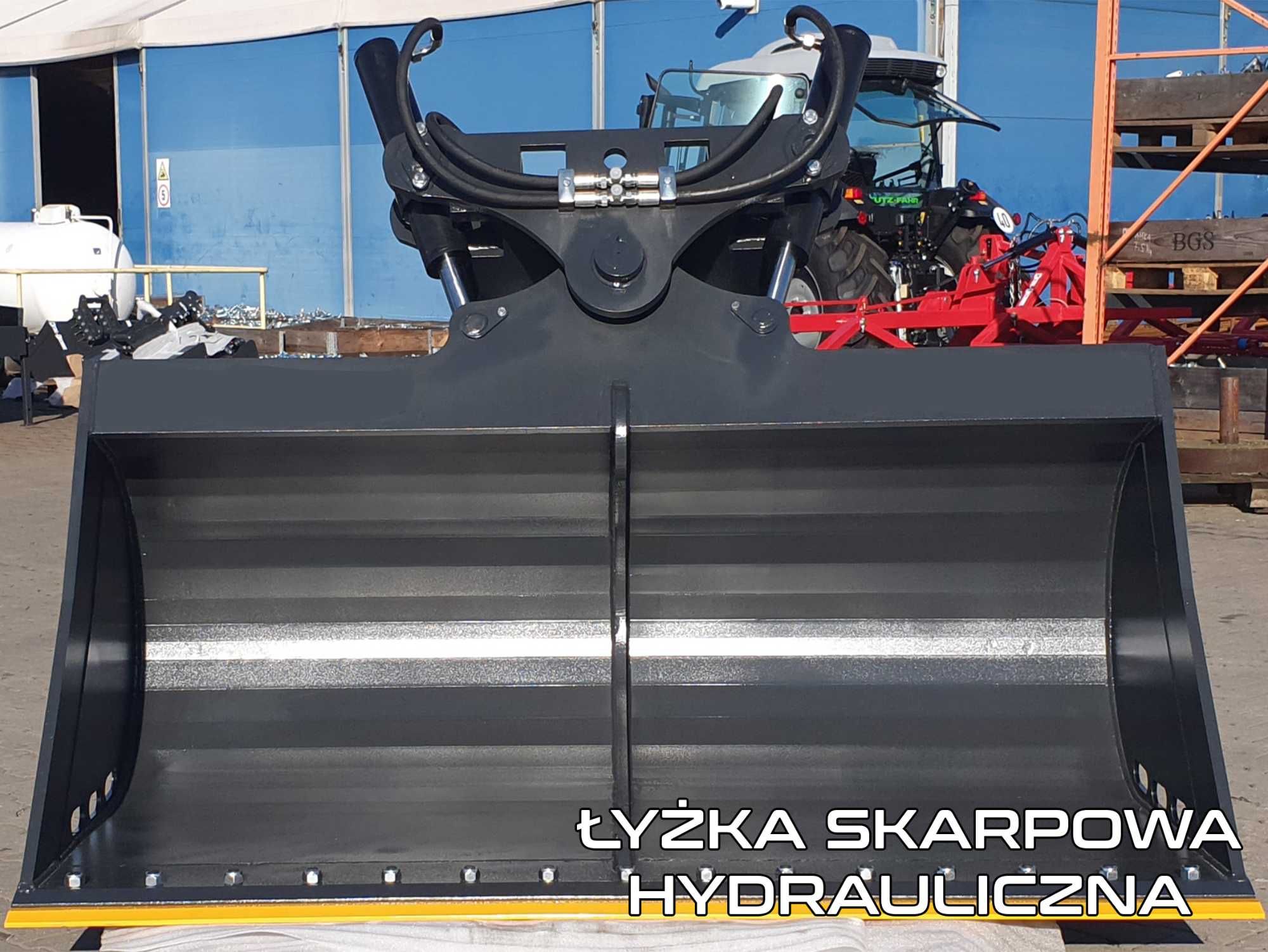Łyżka kopiąca do kopania skarpowa hydrauliczna do koparki MS01  MS03