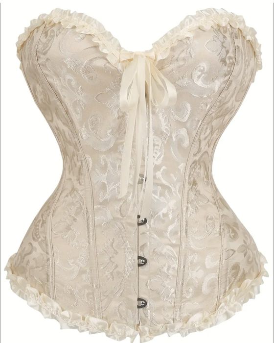 Корсет бежевий