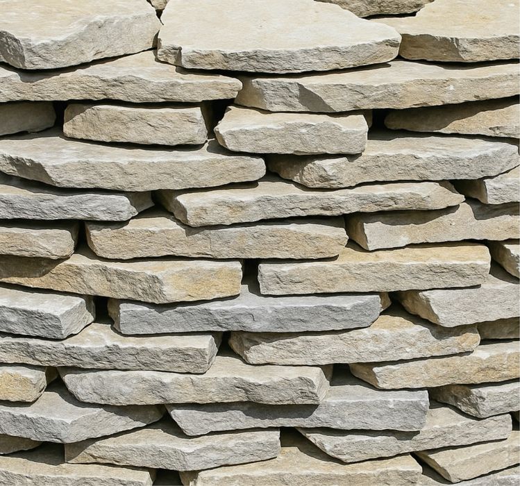 Kamień naturalny dzikówka piaskowiec luz układany m2