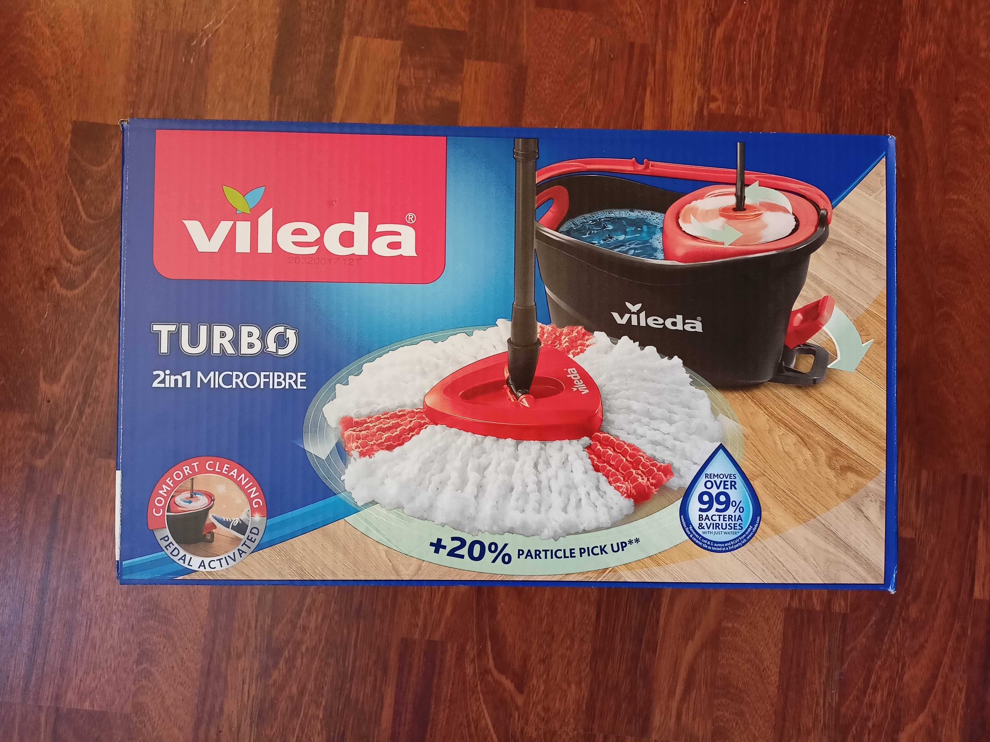 Nowy Mop obrotowy VILEDA Easy Wring & Clean TURBO