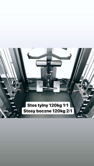 Wielofunkcyjny atlas Krypton XF405,wyciągi 360kg,SMITH, DOST. OD RĘKI