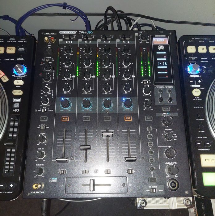 Reloop RMX80 +2x Denon DN-S3700