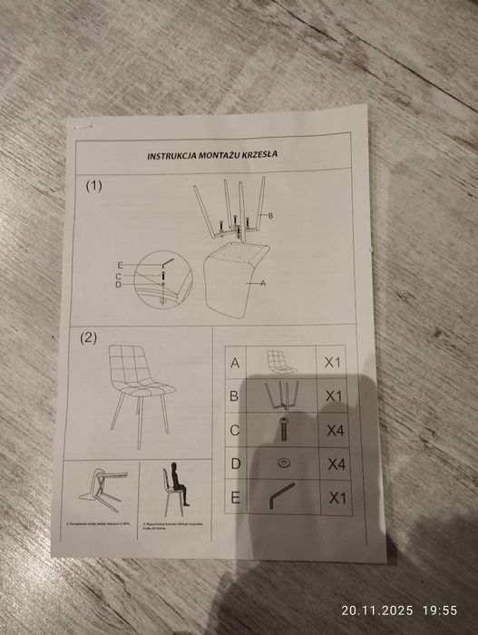 Krzesło butelkowa zieleń