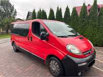 Opel Vivaro Long 1.9 DTI 9 osob klimatyzacja Bezwypadkowy hak zadbany