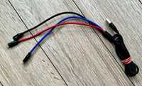 BASEUS, kabel USB - USB typ C / microUSB / Lightning; 1,2 m