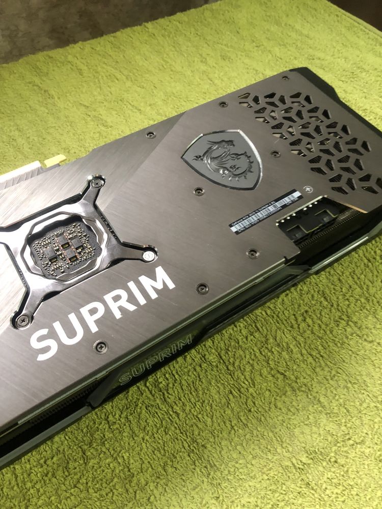 Відеокарта Nvidia GeForce RTX 3070 TI MSI SUPRIM X