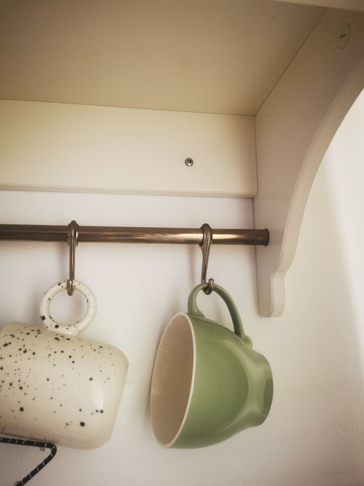 Półka ścienna wisząca kuchenna tornviken ikea 50cm kremowa