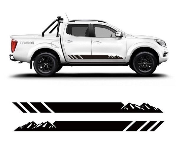 Komplet naklejek naklejka pas Góry Navara L200 Pajero Amarok