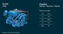 silnik diesel Nanni T4.270 265 KM pod Mercruiser bravo