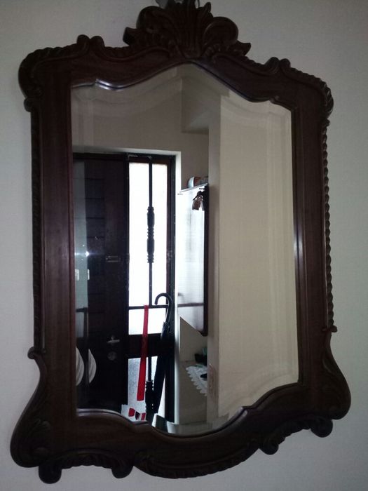 Espelho vintage Queen Anne