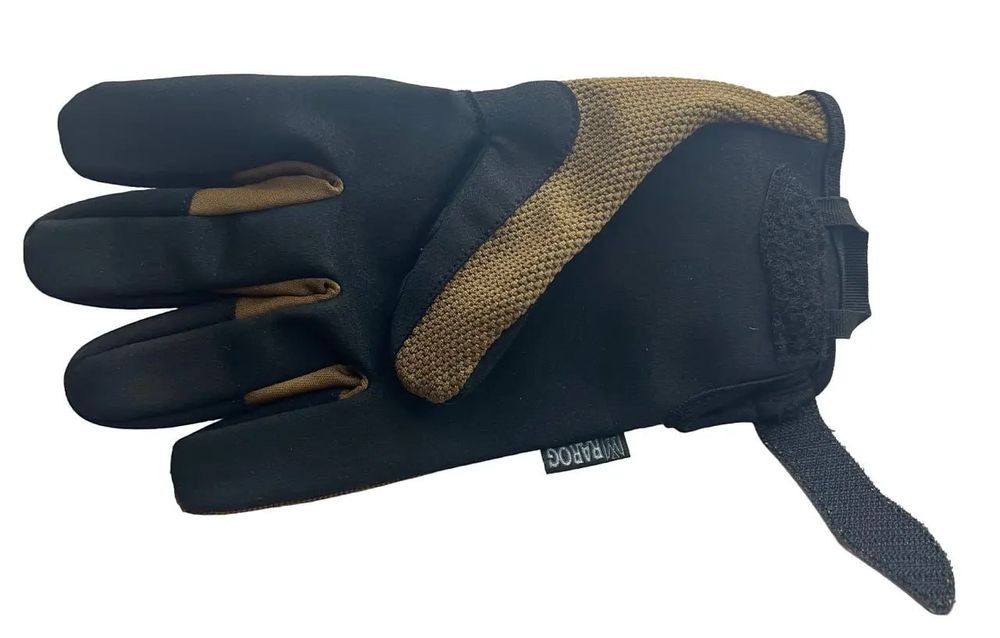 Рукавиці тактичні ЗСУ Коричнево-чорні. Всі розміри.