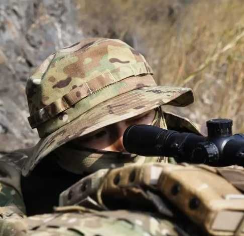 Тактическая военная панама в цвете мультикам | Панама  мультикам