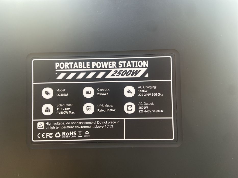 Estação de energia Portatil