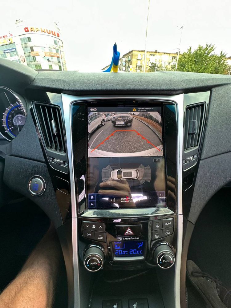 Штатная магнитола Hyundai Sonata YF Tesla 4G 8 ядер 4/64GB Мощная