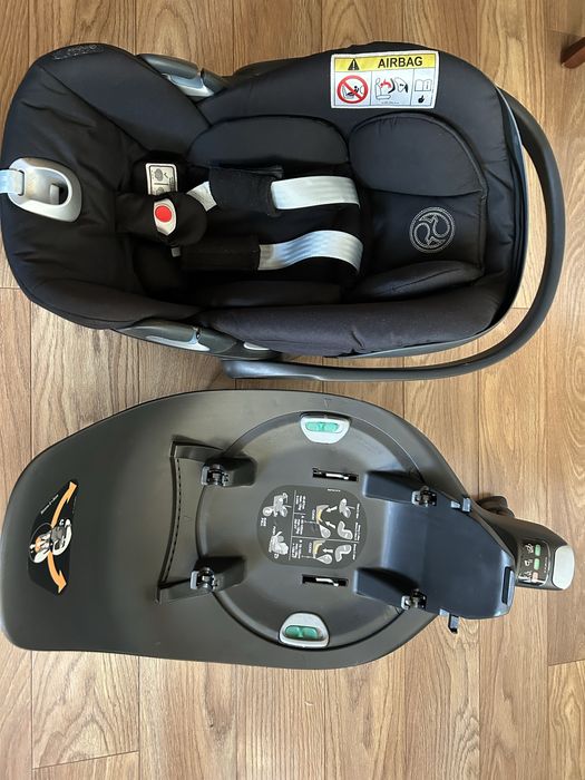 Nosidełko Cybex cloud Z + baza obrotowa