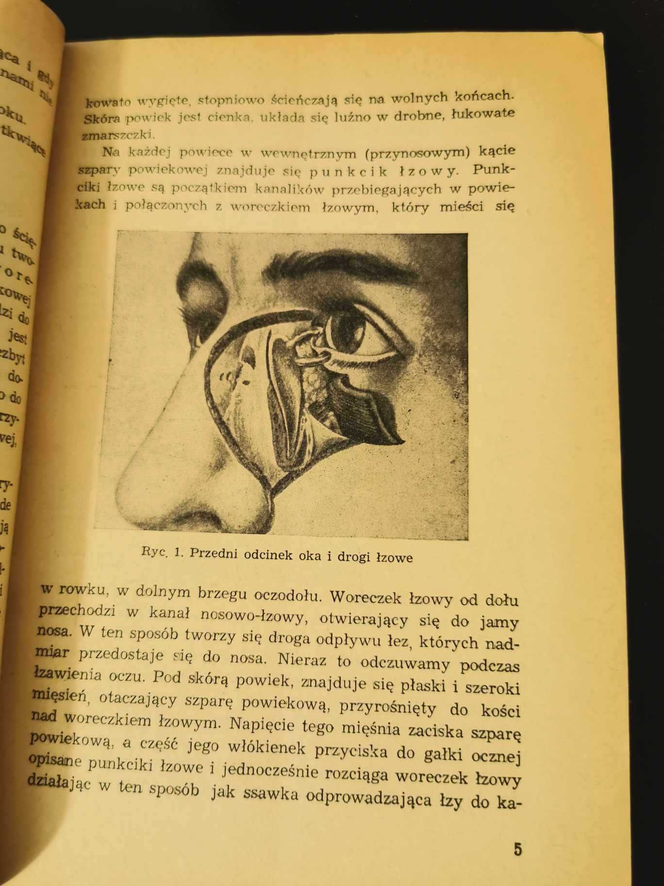 rokuChoroby oczu - W.H. Melanowski z 1954 roku