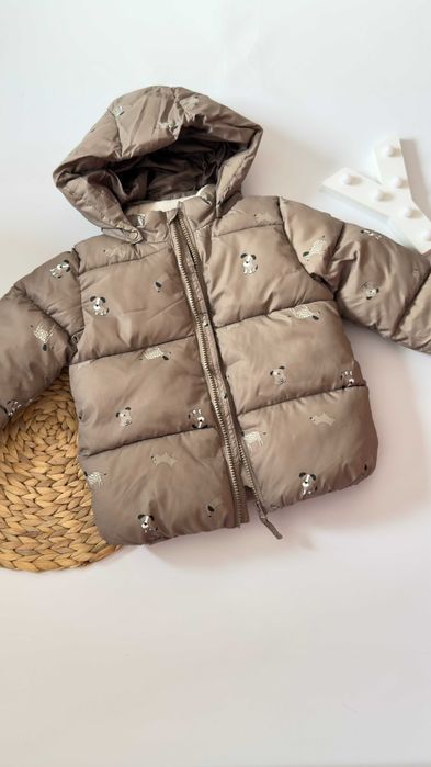 Курточки еврозима h&m на флісі ріст від 74 до 104 см