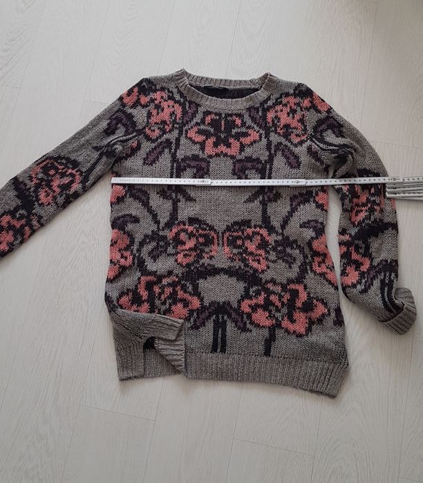 Sweter damski kolorowy