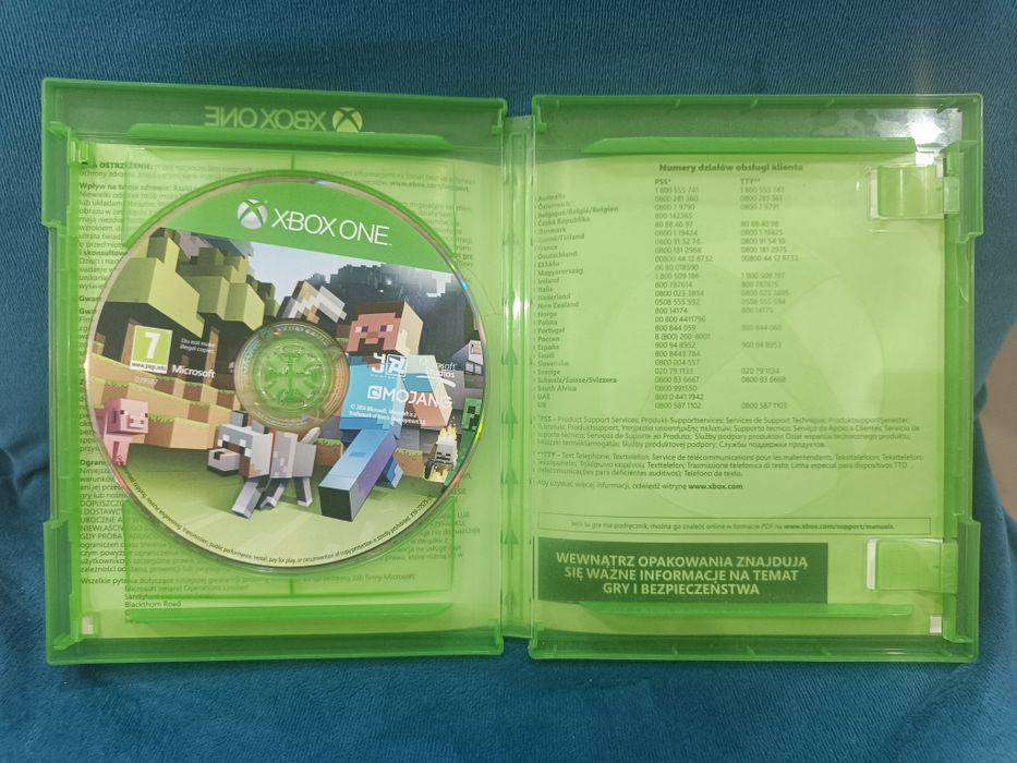 XBOX ONE Gra Minecraft pl