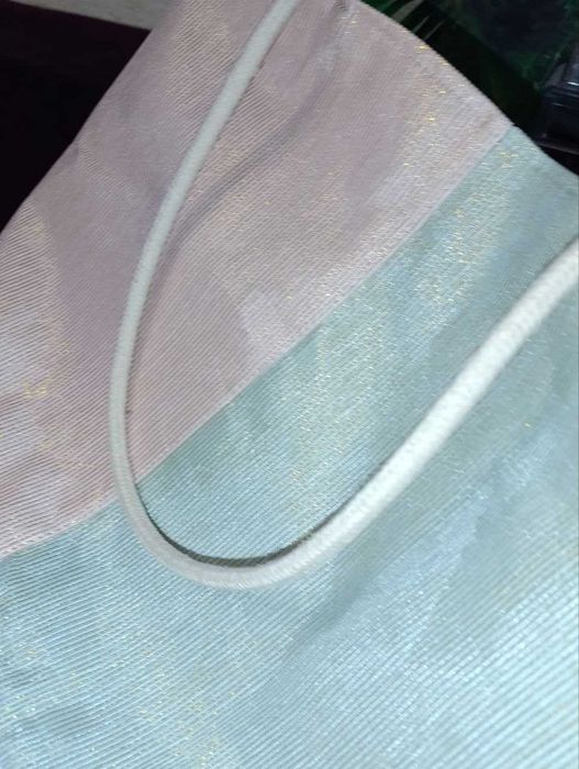 Пляжная сумка -двухцветная пастельная НОВАЯ