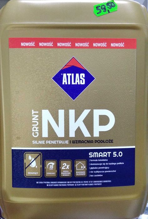 Atlas Geflex Ultra żelowy klej wysokoelastyczny 25kg  NIE 22,5kg