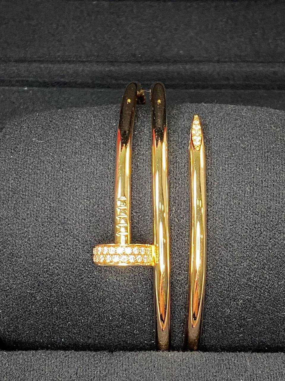 Золотой браслет Cartier Juste Un Clou 17